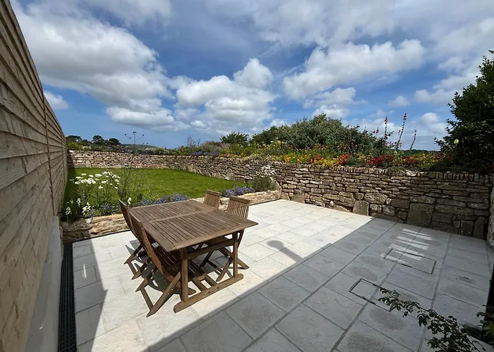 Meadow View Barn, Rural St Ives, Cornwall. Brand New 2 Bedroom Idyllic Contemporary Cottage With Log Burner.